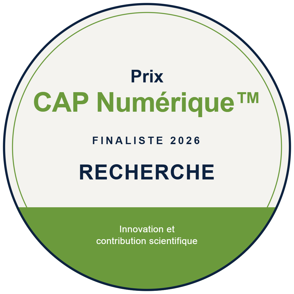 Finaliste CAP Numérique 2026 - Recherche
